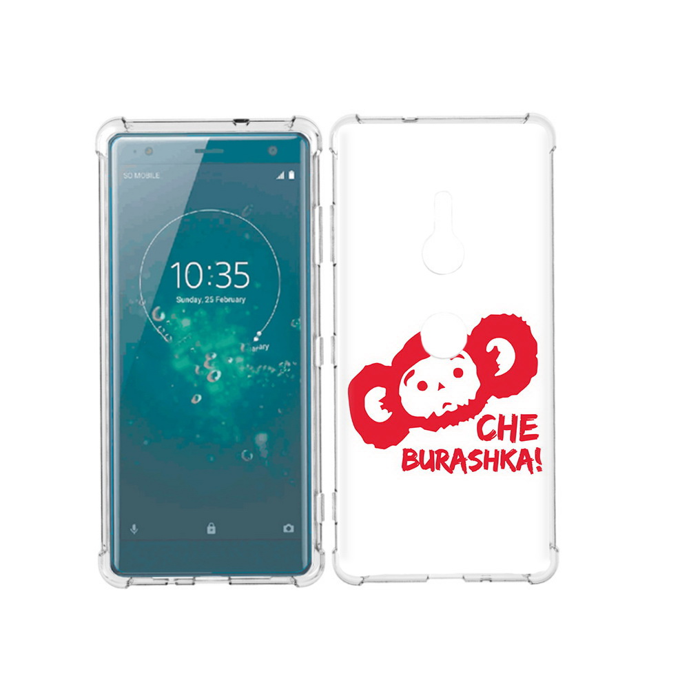 

Чехол MyPads Tocco для Sony Xperia XZ3 чебурашка, Прозрачный, Tocco