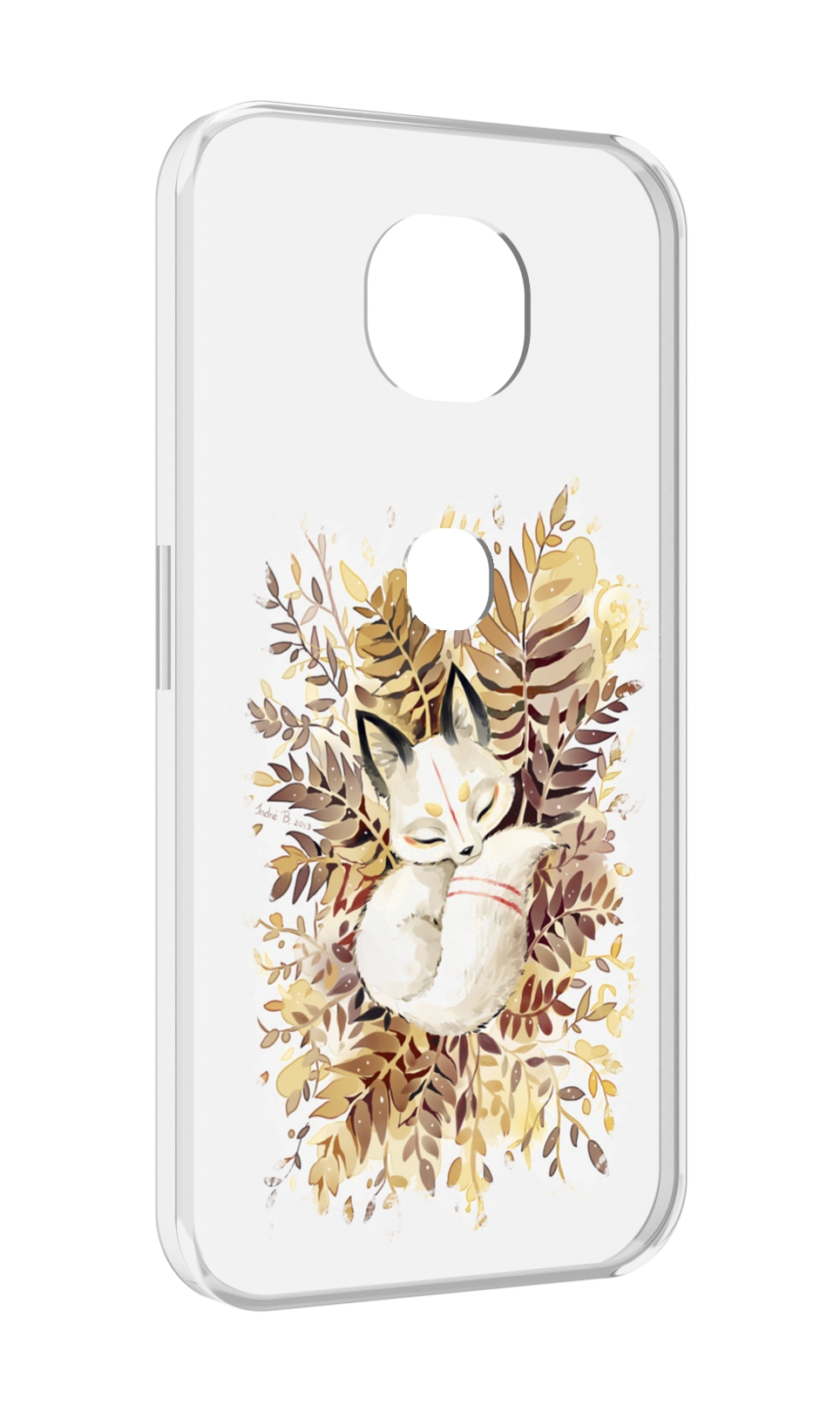 

Чехол MyPads лисенок в траве для Motorola Moto G5S (XT1799-2), Прозрачный, Tocco
