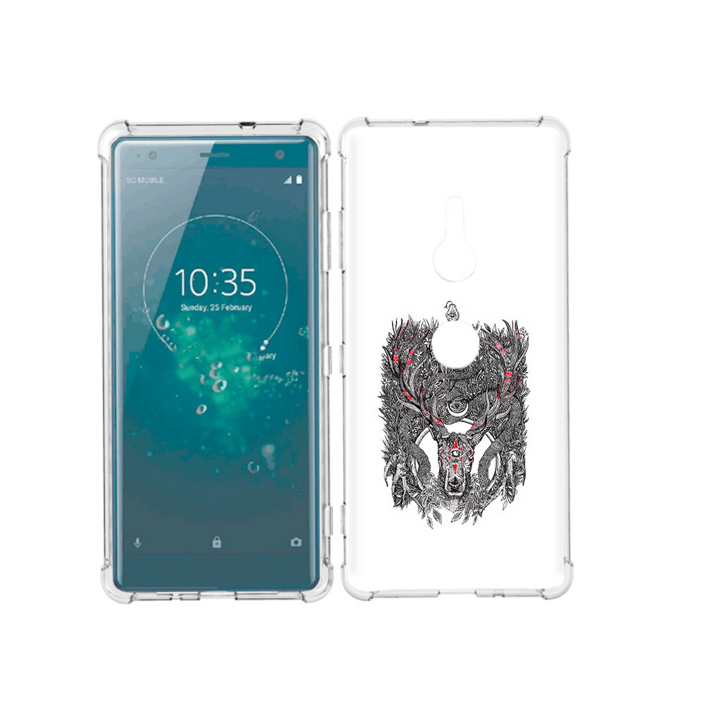 

Чехол MyPads Tocco для Sony Xperia XZ3 Дизайнерские_676, Прозрачный, Tocco