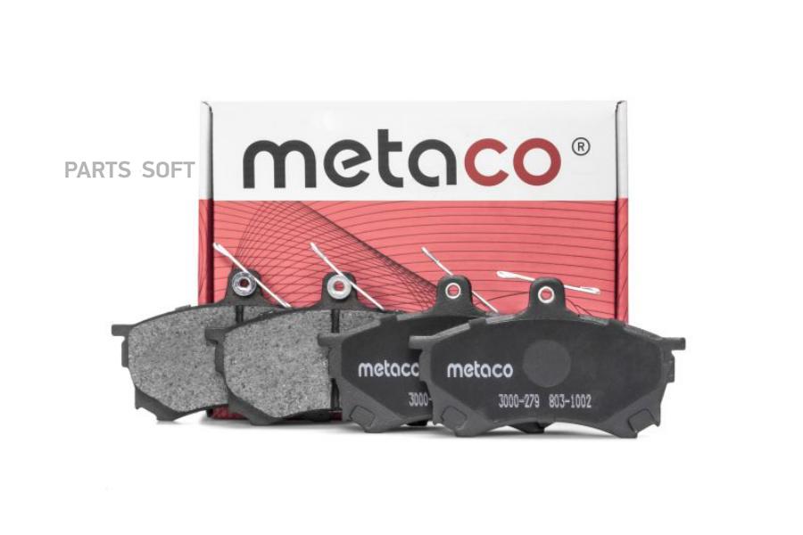 

Колодки тормозные передние к-кт Mitsubishi Carisma (DA) (1995-1999) METACO 3000-279