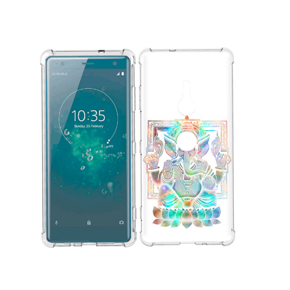 

Чехол MyPads Tocco для Sony Xperia XZ3 умный слон, Прозрачный, Tocco