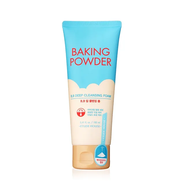 Etude Пенка для умывания и глубокой очистки Baking Powder BB Deep Cleansing Foam,... пенка для умывания konad lila lily sky sheep cleansing foam 100 мл