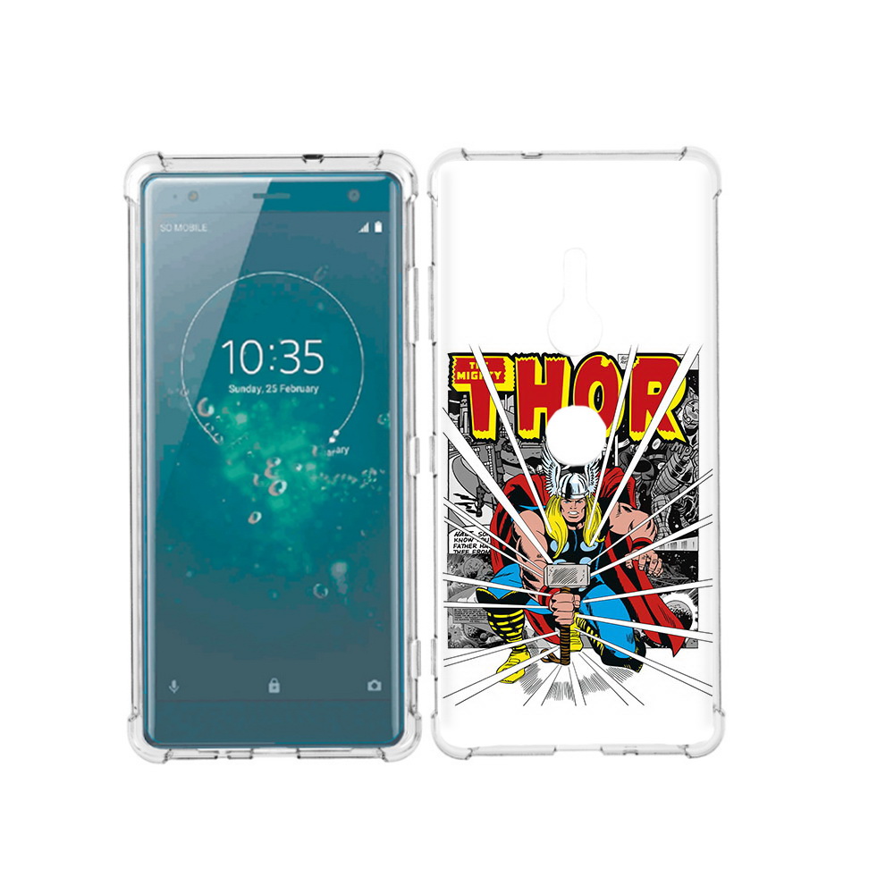 

Чехол MyPads Tocco для Sony Xperia XZ3 тор рисунок, Прозрачный, Tocco