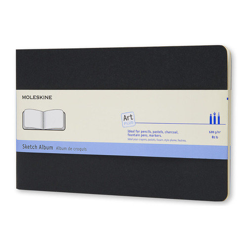 

Блокнот Moleskine Art Cahier, 88стр, черный [artska3]