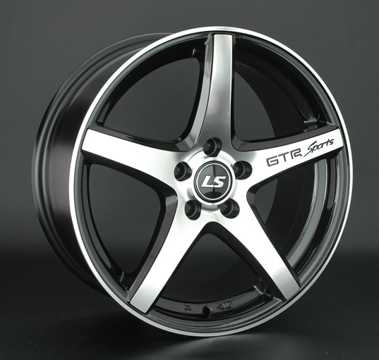 

Колесный диск LS 540 (BKF) 7xR16 ET38 5*100 D73.1, Черный;серебристый