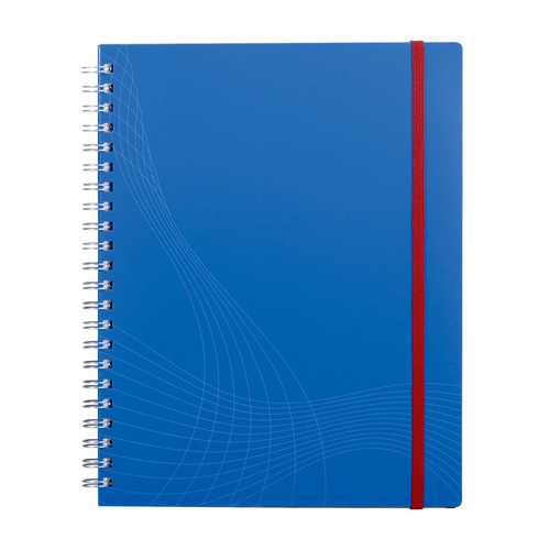 

Блокнот AVERY ZWECKFORM Notizio, A4, 90стр, в клеточку, спираль двойная, синий [7037]