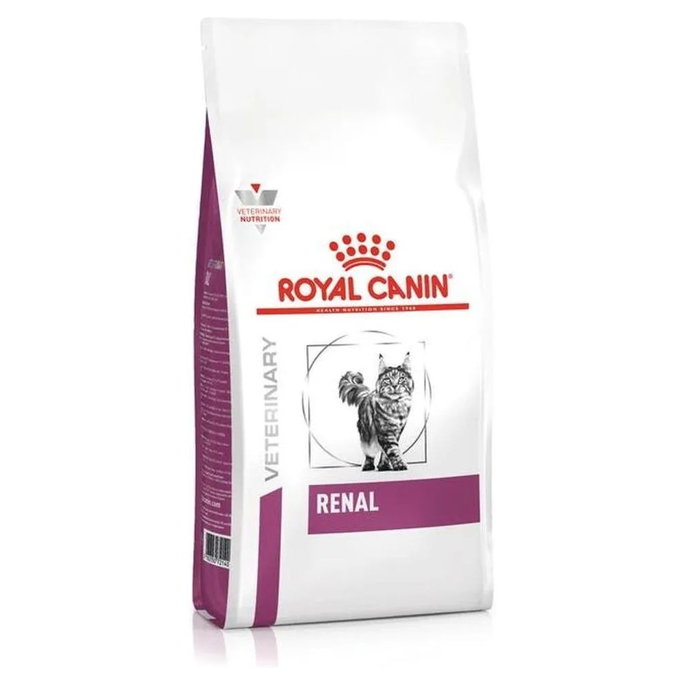 фото Сухой корм для кошек royal canin renal, при заболевании почек, птица, 2кг