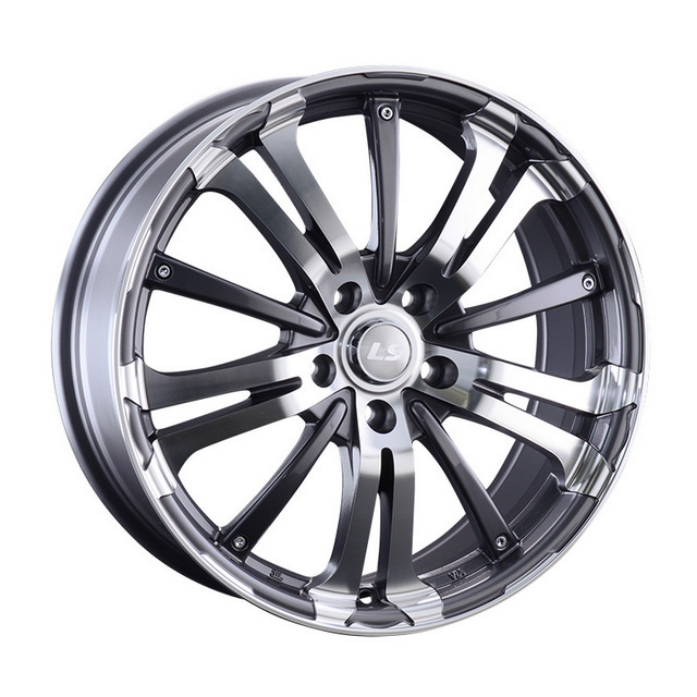 

Колесный диск LS 955 (GMF) 7xR17 ET40 5*114.3 D73.1, Серый;серебристый