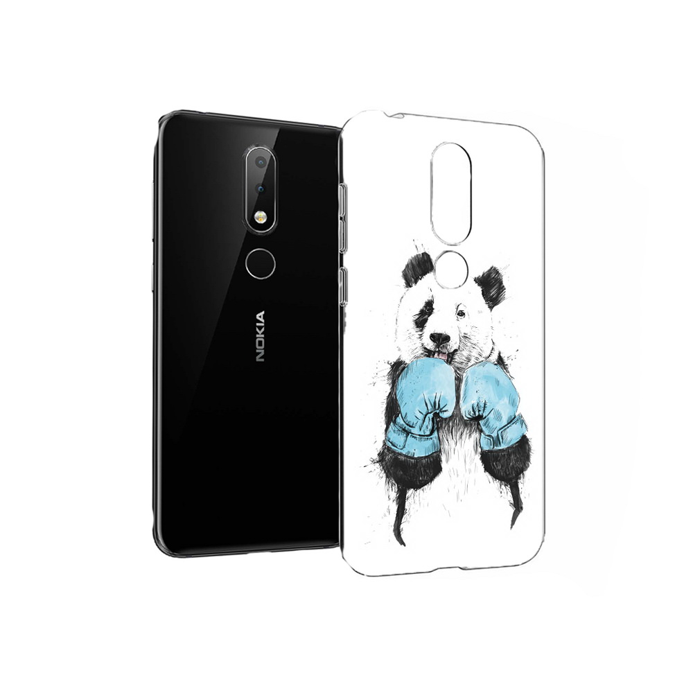 

Чехол MyPads Tocco для Nokia X6 панда боксер (PT115295.99.531), Прозрачный, Tocco