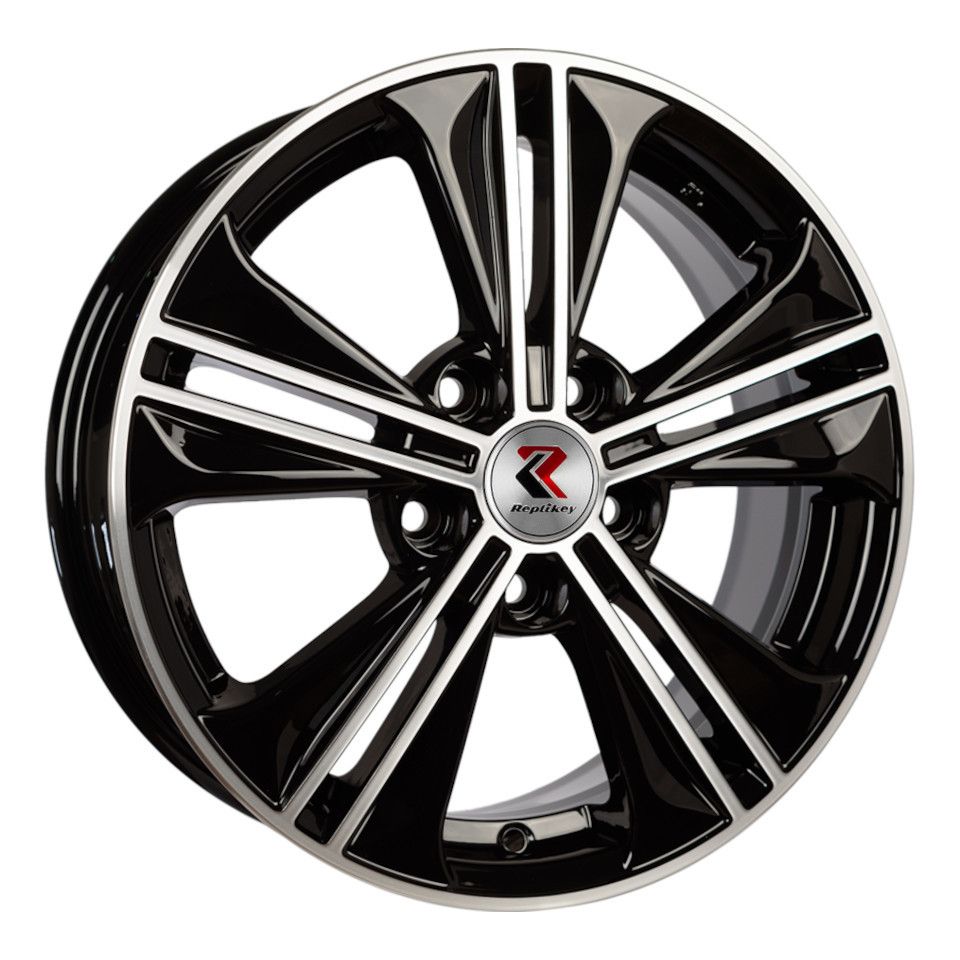 

Колесный диск RepliKey R106 (BF) 6xR16 ET43 5*114.3 D67.1, Черный;серебристый