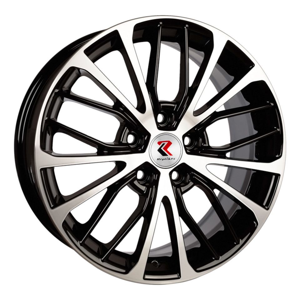 

Колесный диск RepliKey R194 (BF) 7xR17 ET45 5*114.3 D60.1, Черный;серебристый