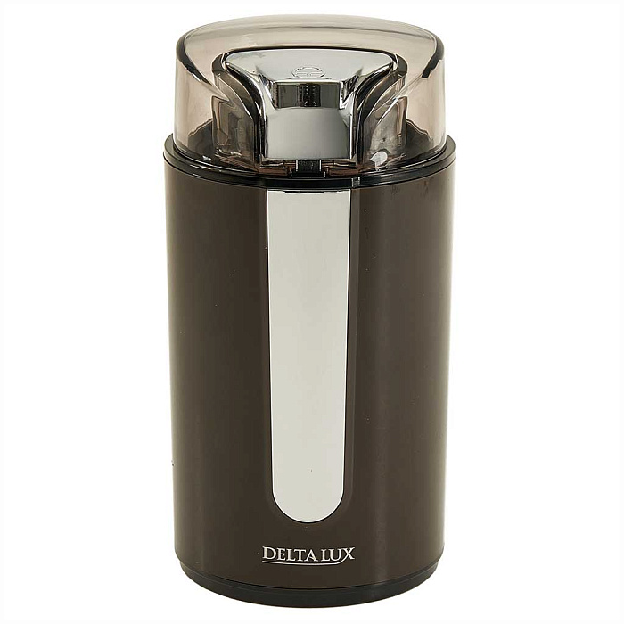 Кофемолка Delta Lux DE-2202 коричневый кофемолка delta lux dl 086к 250 вт 95 г