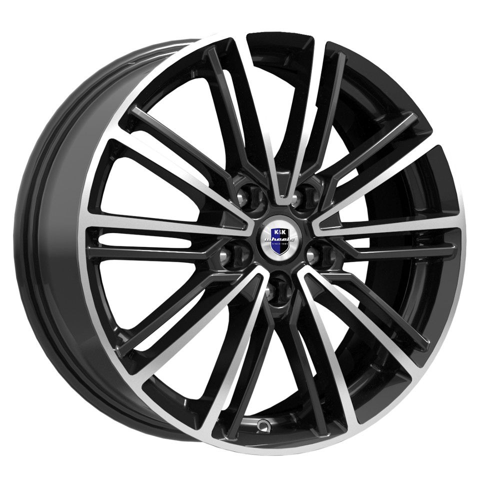 

Колесный диск K&K Эрфурт (КС898) (BA) 7xR17 ET40 5*114.3 D66.1, Черный;серебристый