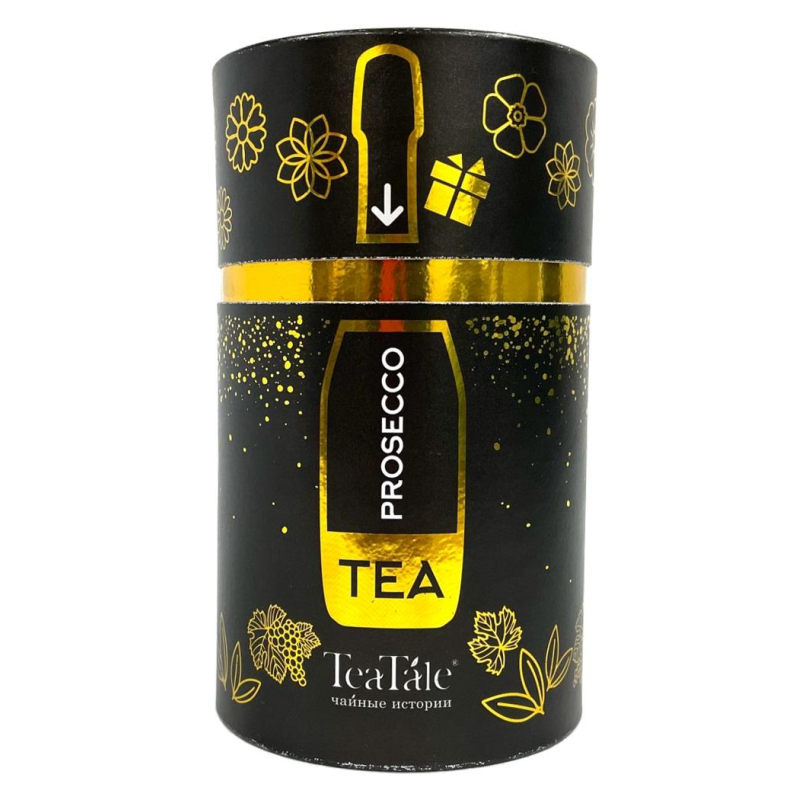 Чай черный TeaTale Prosecco в тубусе 100г