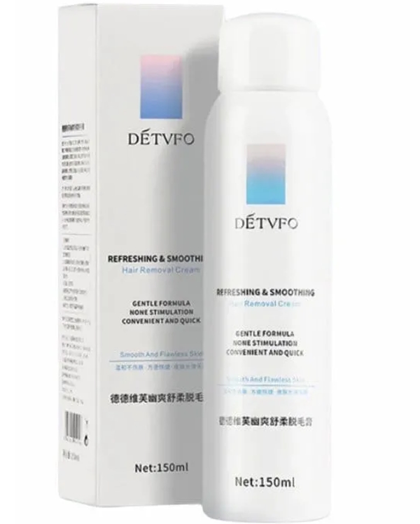 

Спрей-пенка депилятор для безболезненного удаления волос DETVFO, 150 мл