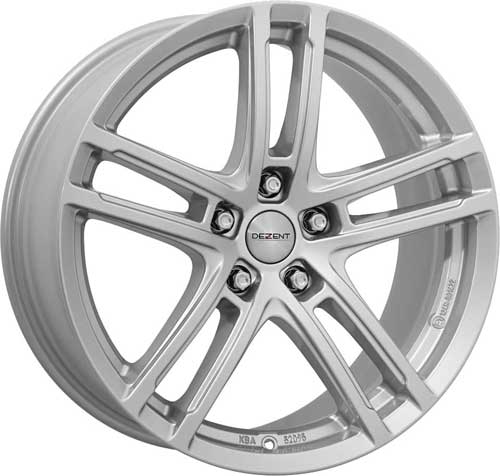 

Колесный диск Dezent TZ-C (S) 6.5xR16 ET22 5*112 D66.6, Серебристый
