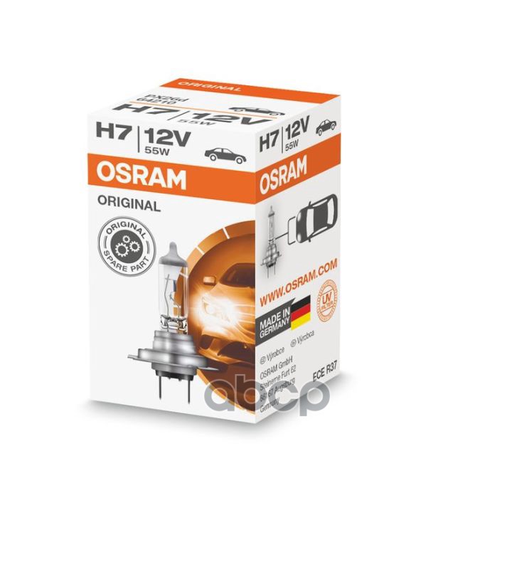 

OSRAM Лампа галоген.H7 12 V 55 W (PX26d) (Osram)