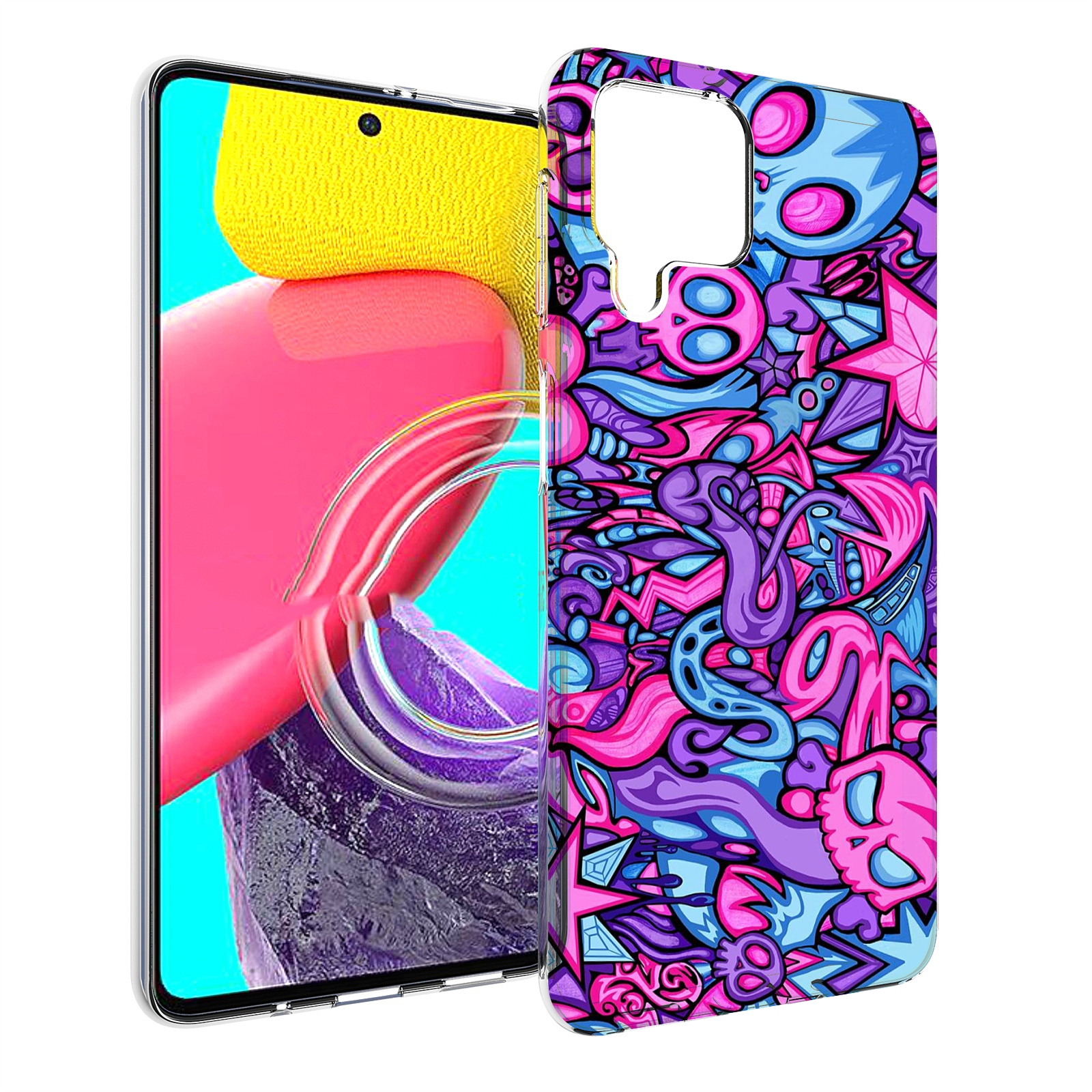 

Чехол Mypads Крутой-Паттерн Для Samsung Galaxy M53 (Sm-M536), Прозрачный, Tocco