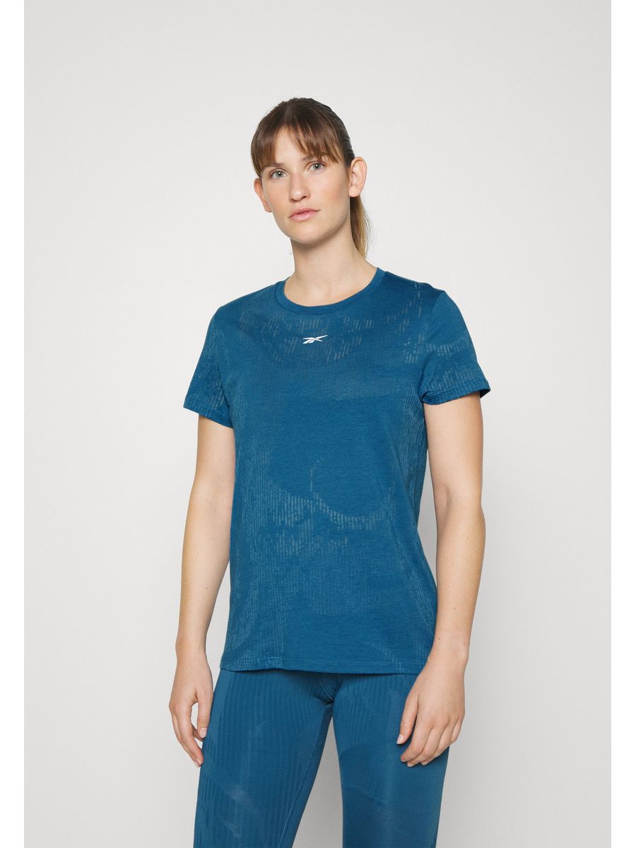 

Футболка женская Reebok RE541D1NX синяя XS, Синий, RE541D1NX
