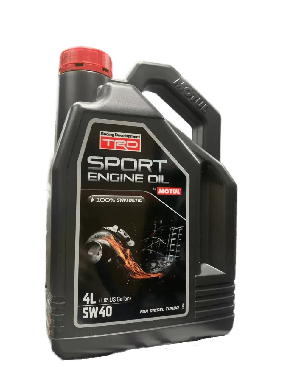 

Моторное масло Motul TRD Sport engine oil for diesel turbo 5W40, Sport engine