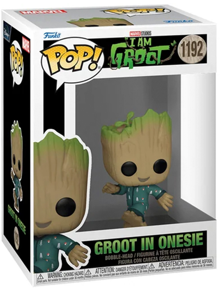 

Фигурка Funko POP! Стражи галактики Грут в комбинезоне Guardians of the Galaxy №1192 9 см, Pop!