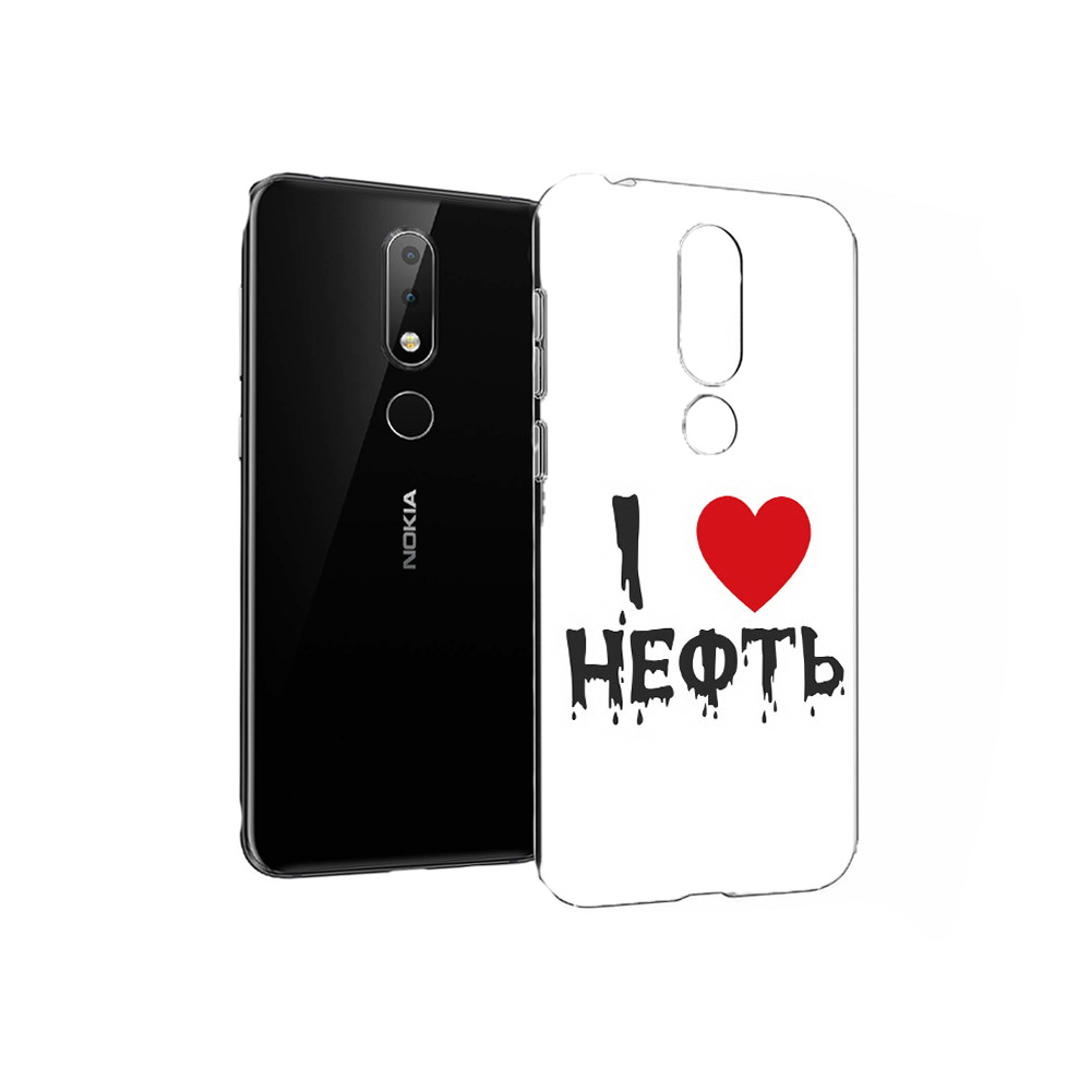 

Чехол MyPads Tocco для Nokia X6 нефть (PT115295.99.522), Прозрачный, Tocco