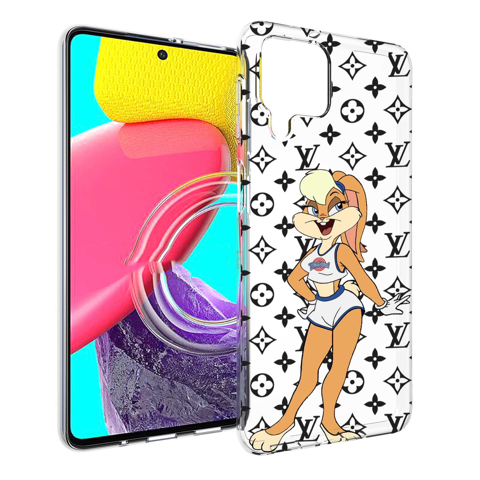 

Чехол Mypads Красивый-Принт-На-Чехол Женский Для Samsung Galaxy M53 (Sm-M536), Прозрачный, Tocco