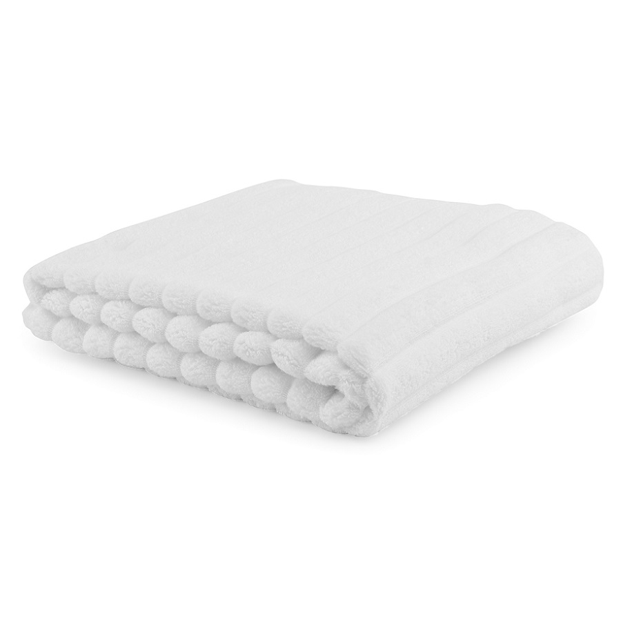 Полотенце для рук waves белого цвета essential, 50х90 см Tkano