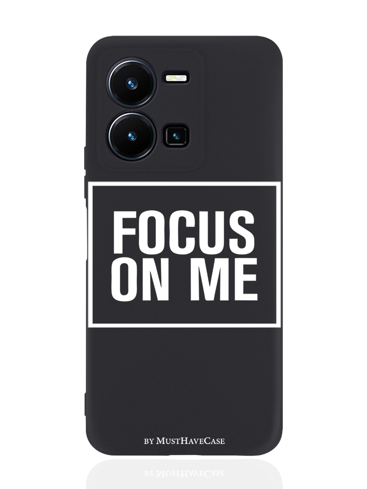 фото Чехол musthavecase для vivo y35 focus on me черный