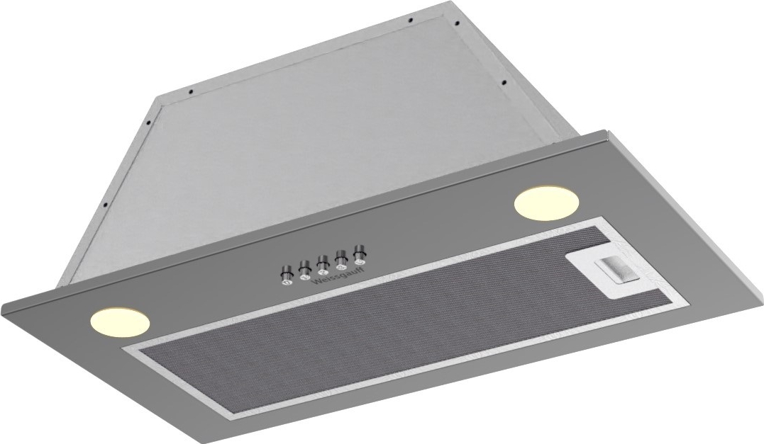 

Вытяжка встраиваемая Weissgauff Root 600 PB Inox серый, Root 600 PB Inox