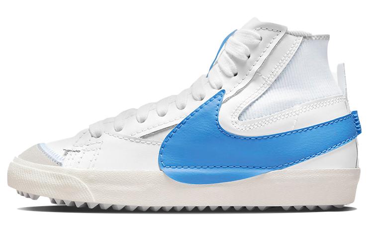 

Кеды унисекс Nike Blazer '77 jumbo university blue белые 36 EU, Белый, Blazer '77 jumbo university blue