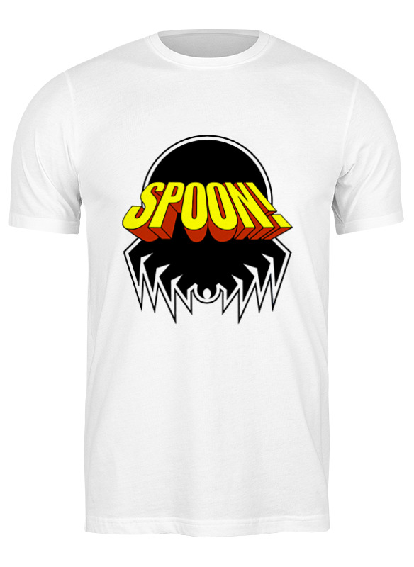 Футболка мужская Printio Тик-герой (spoon) 0647976 белая 2XL