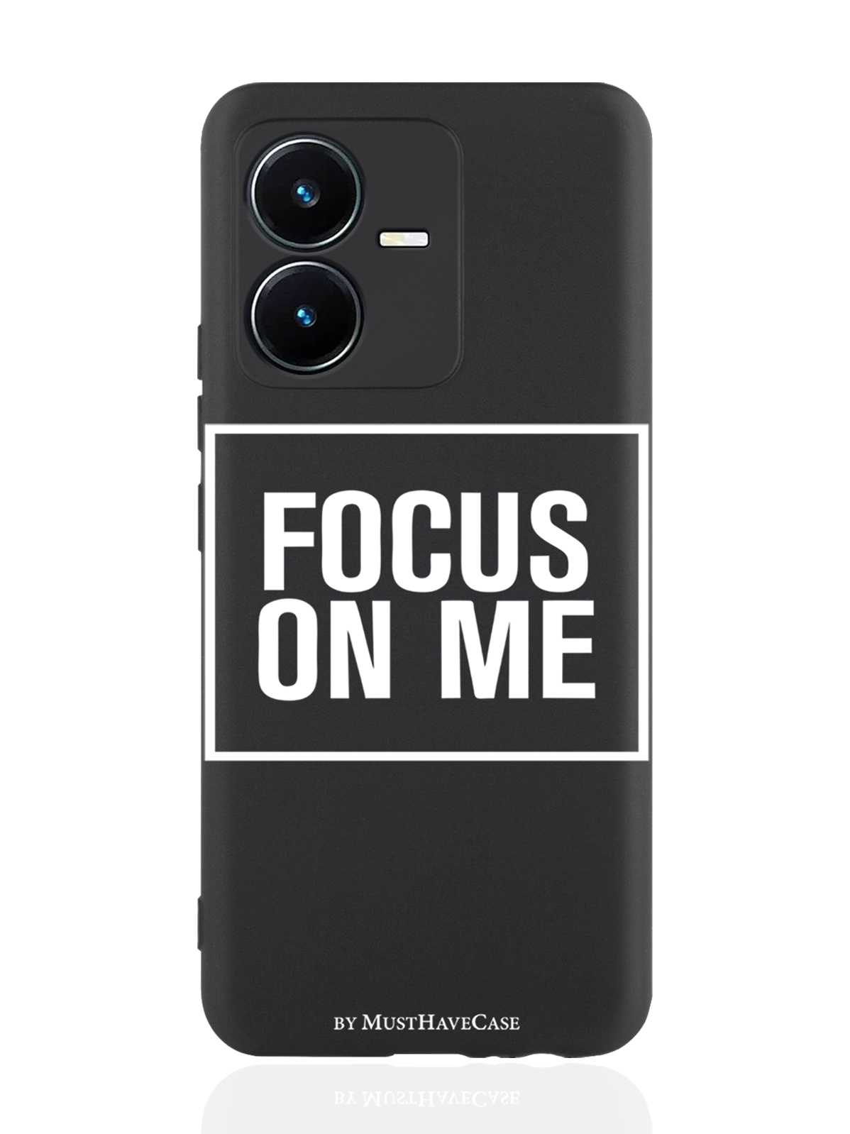 фото Чехол musthavecase для vivo y22 focus on me черный