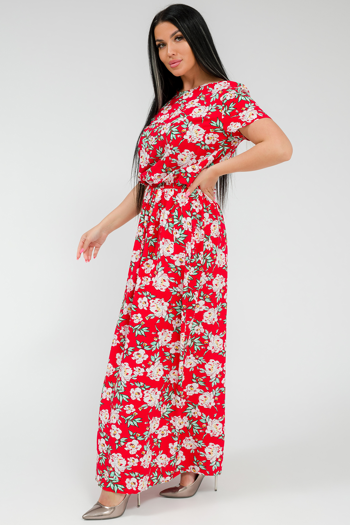 Платье женское Ш'аrliзе 0926 красное 48 RU