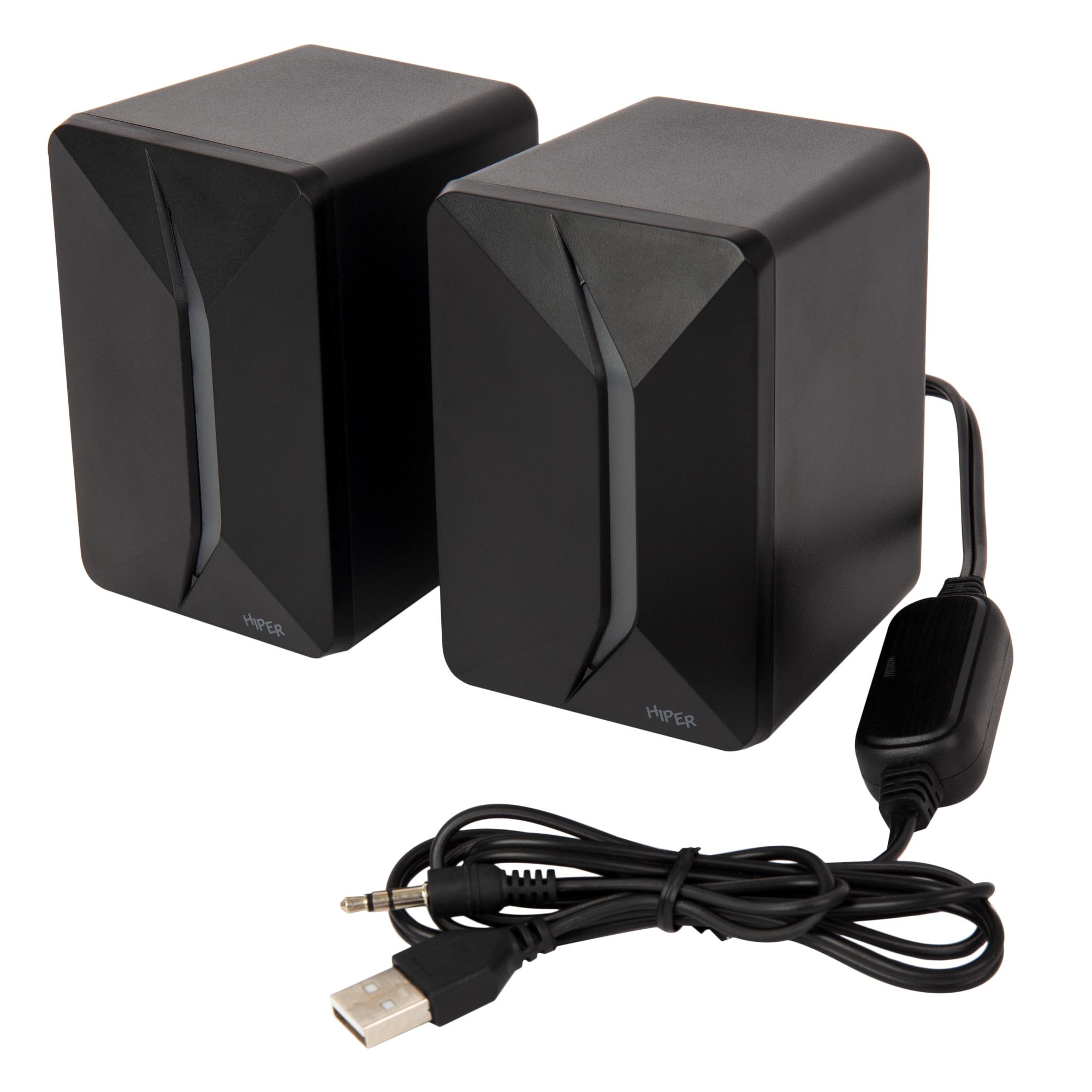 

Колонки компьютерные HIPER Brighty Black (H-TK7), Brighty (H-TK7)