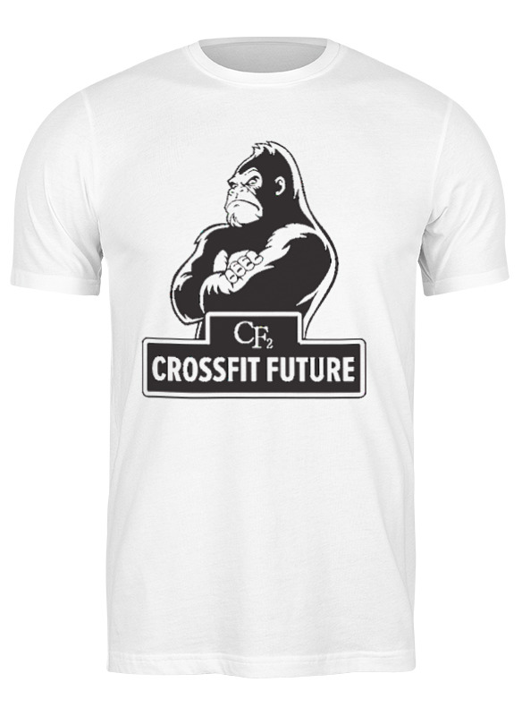 

Футболка мужская Printio Crossfit / кроссфит 0646808 белая 2XL, Белый, Crossfit / кроссфит 0646808