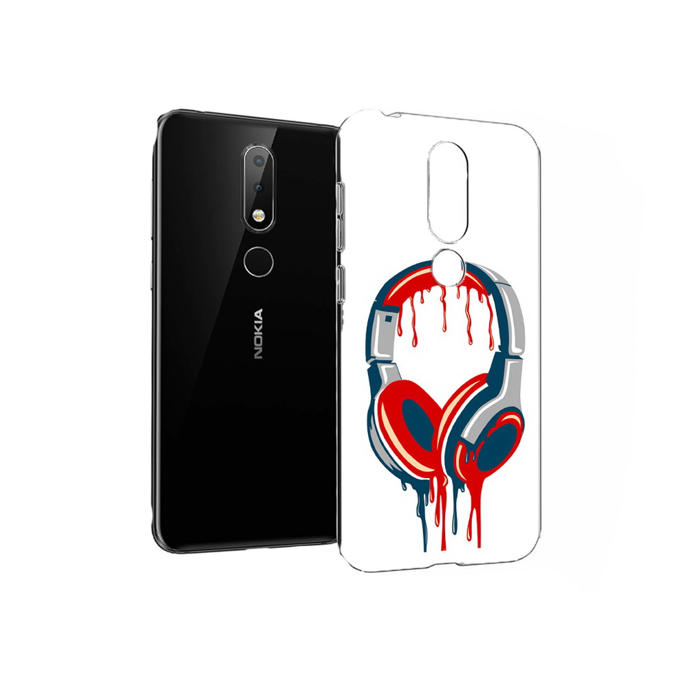 

Чехол MyPads Tocco для Nokia X6 не делай громко (PT115295.99.517), Прозрачный, Tocco