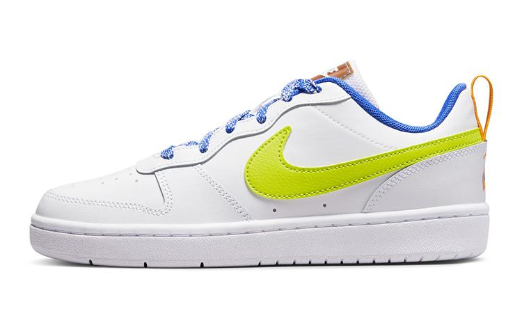

Кеды унисекс Nike Court Borough Low 2 GS белые 38 EU, Белый, Court Borough Low 2 GS