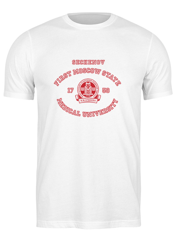 

Футболка мужская Printio мгму белая 2XL, Белый, мгму