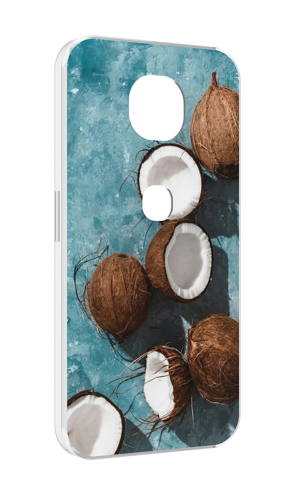 

Чехол MyPads красивые-кокосы для Motorola Moto G5S (XT1799-2), Прозрачный, Tocco