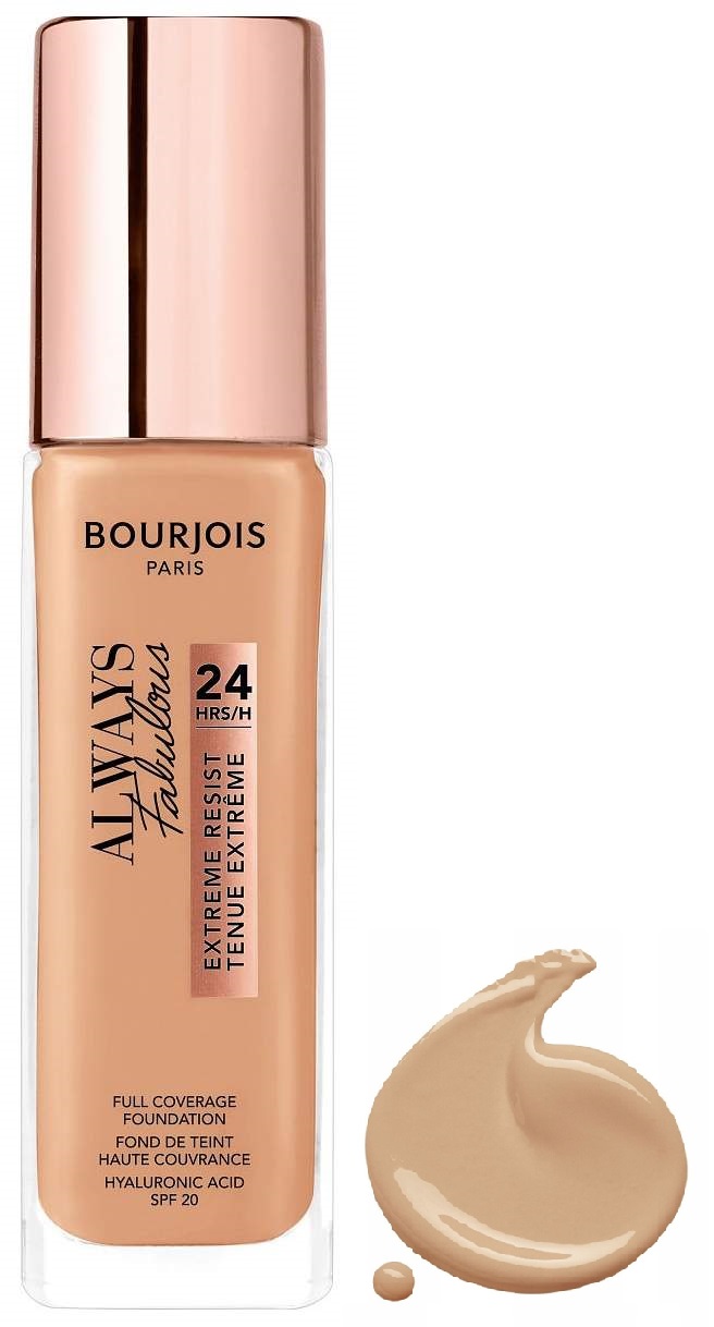 Тональный крем Bourjois Always Fabulous Fond de Teint 200 Vanille Rose 30 мл тональный крем bourjois healthy mix 55 beige fonce 30 мл