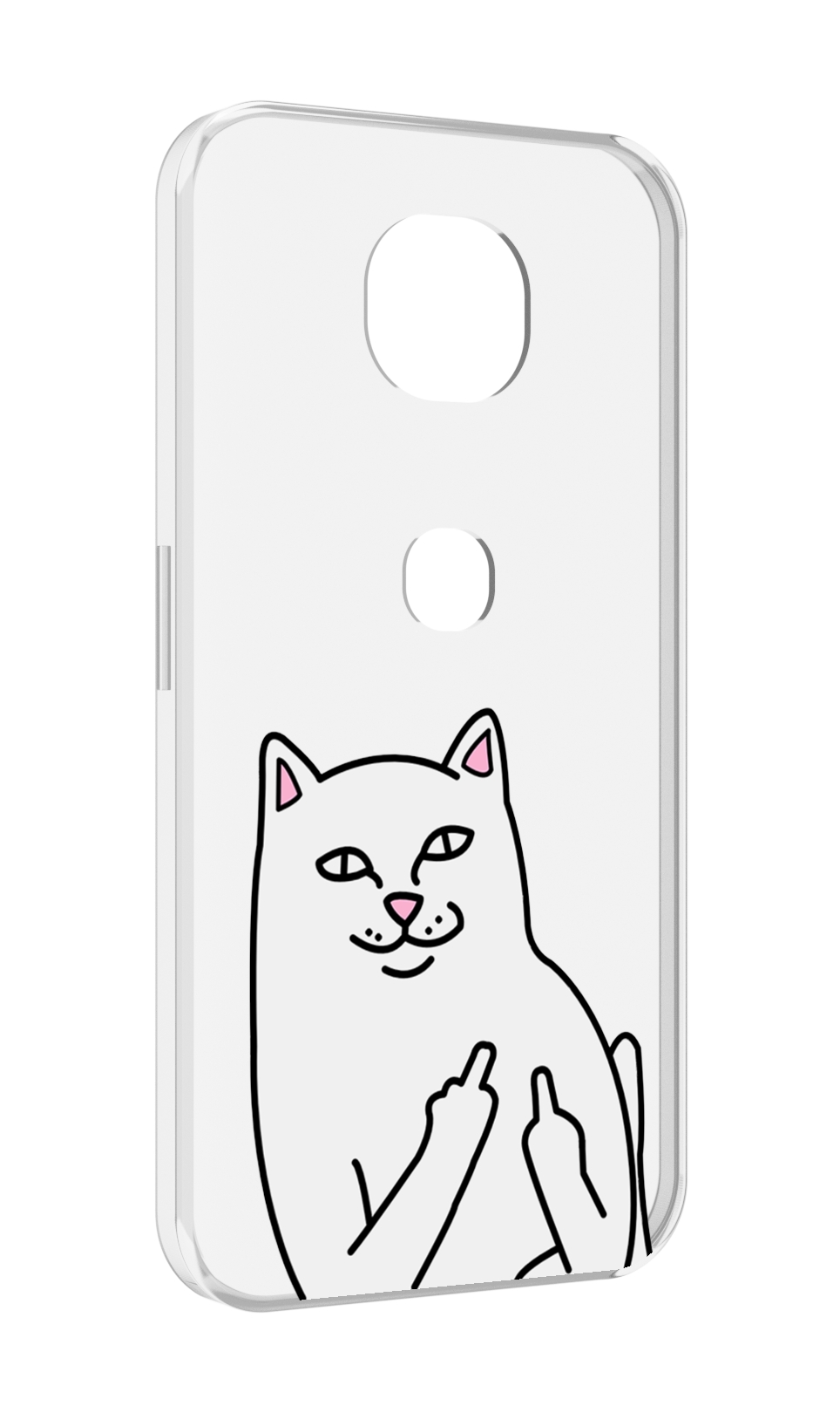 

Чехол MyPads котяра для Motorola Moto G5S (XT1799-2), Прозрачный, Tocco