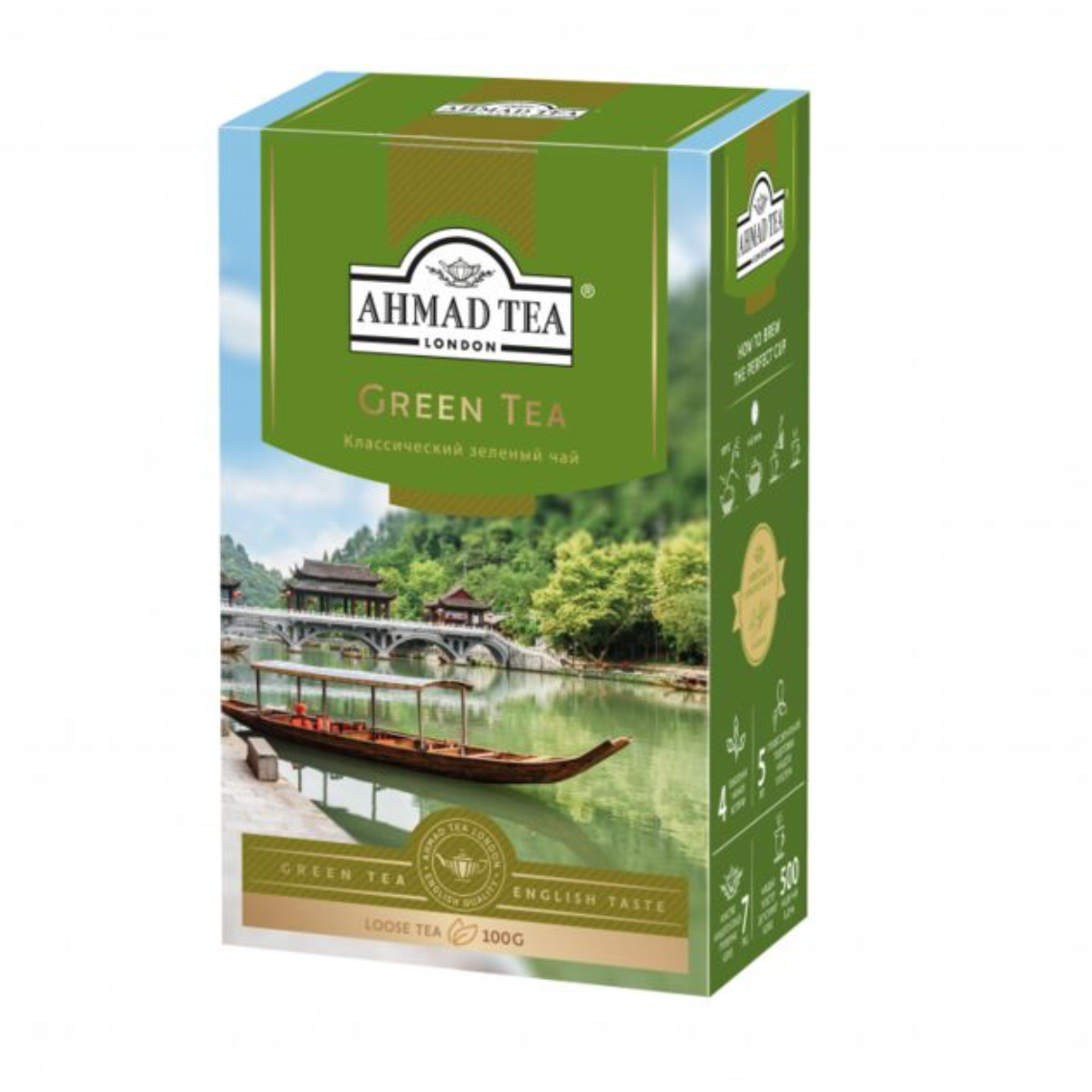 Чай зеленый Ahmad Tea листовой 100 г