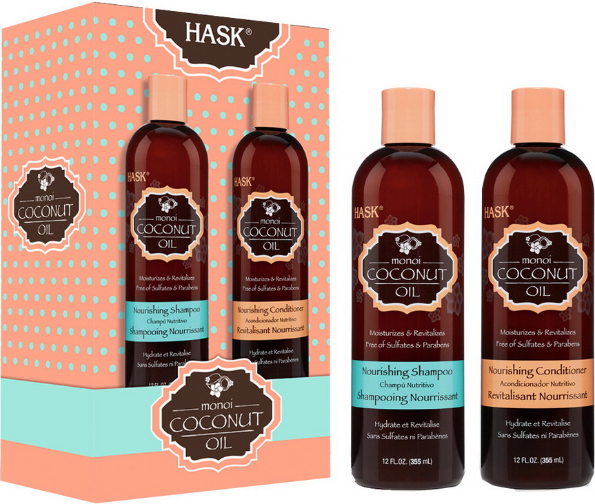 фото Набор средств для волос hask duo coconut set