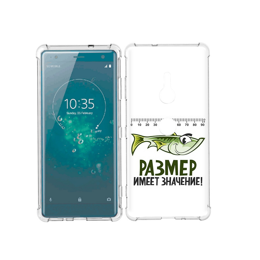 

Чехол MyPads Tocco для Sony Xperia XZ3 размер не имеет значения, Прозрачный, Tocco