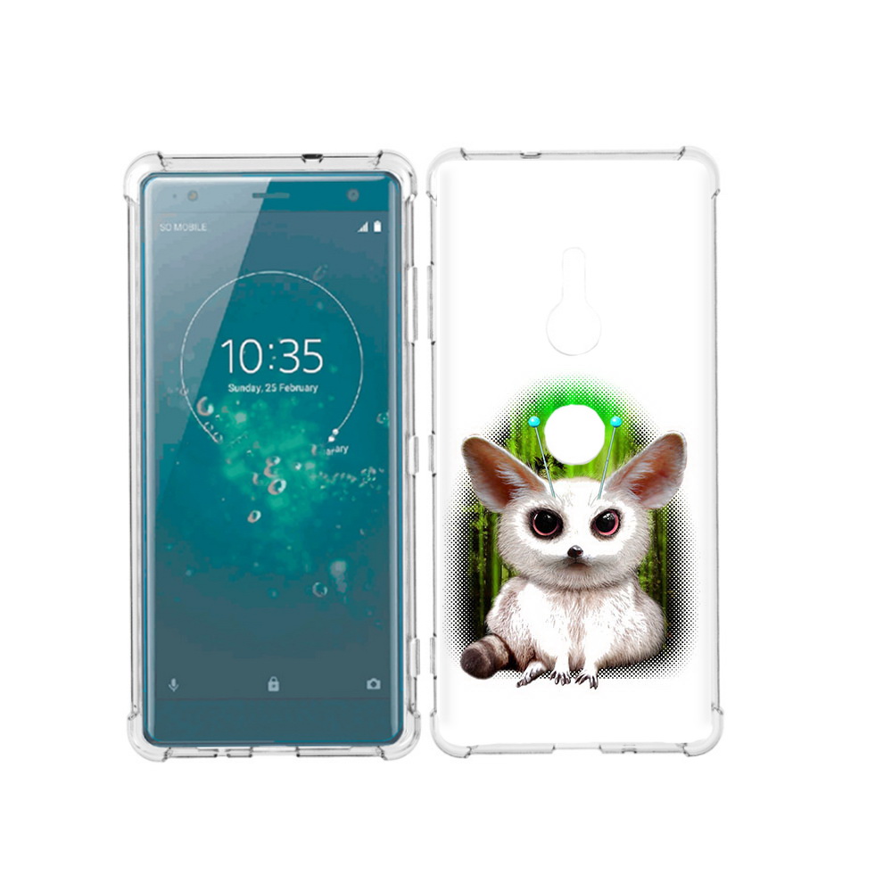 

Чехол MyPads Tocco для Sony Xperia XZ3 пушистое животное, Прозрачный, Tocco