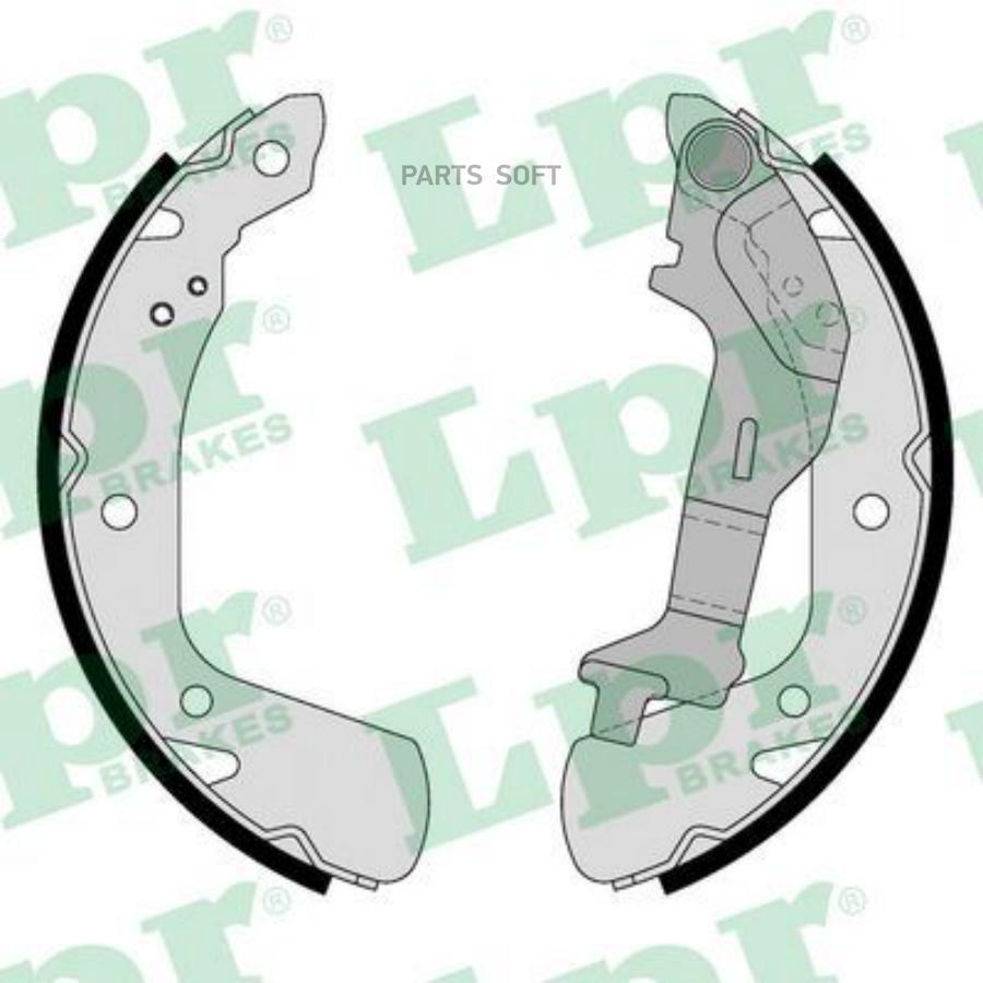 

Тормозные колодки Lpr барабанные 1195