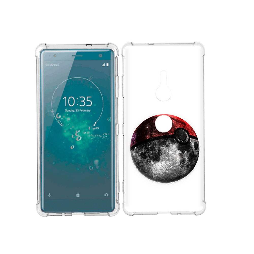 

Чехол MyPads Tocco для Sony Xperia XZ3 планета покебол, Прозрачный, Tocco