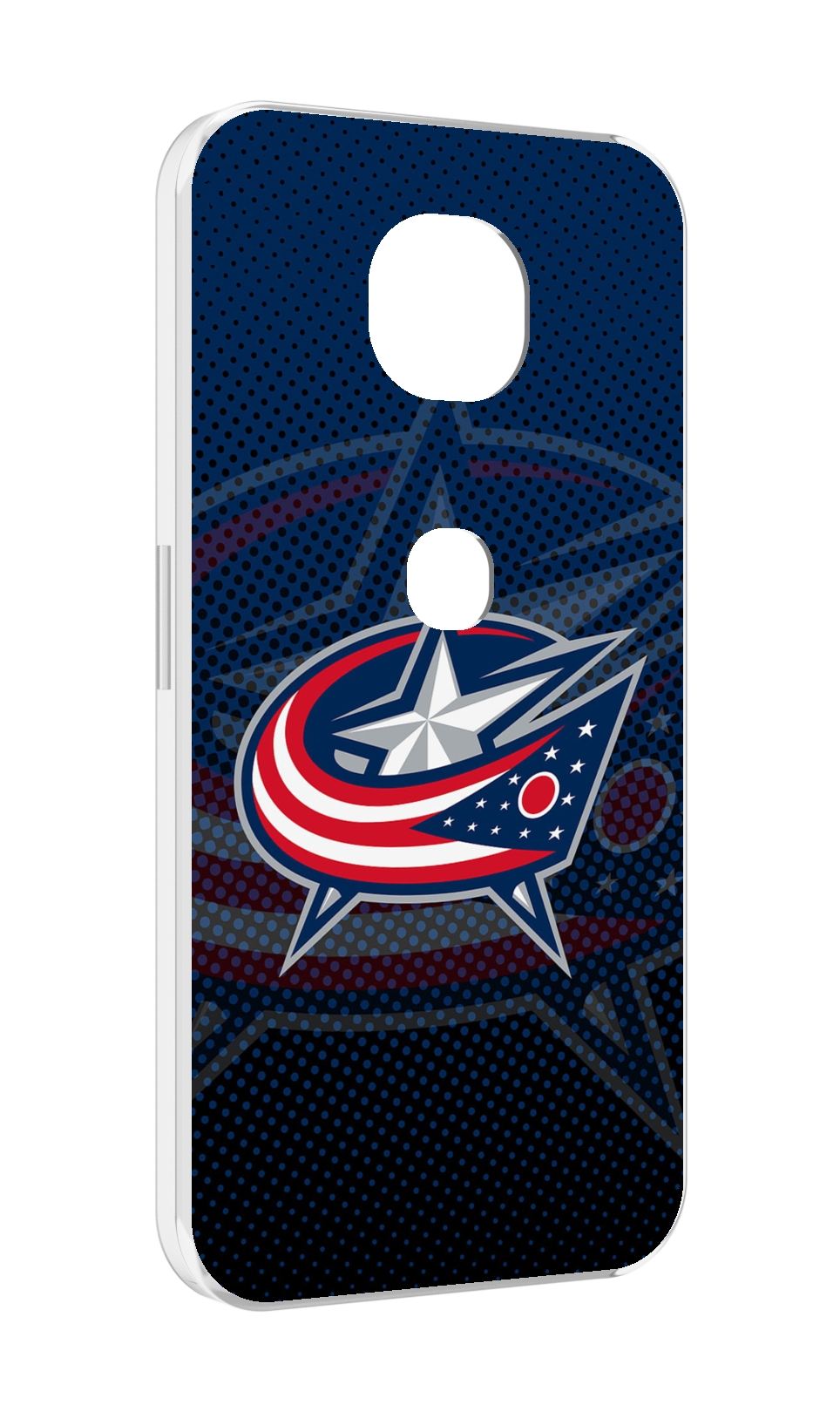 

Чехол MyPads коламбус блю джекетс для Motorola Moto G5S (XT1799-2), Прозрачный, Tocco