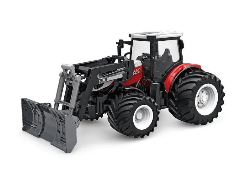 

Радиоуправляемый трактор с отвалом Korody, 1/24, RTR, красный KR6632K